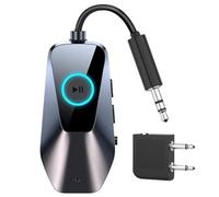 Koolenry Bluetooth 5.4 Transmitter Receiver Bluetooth Receiver 3.5mm AUX Audio Adapter, Bluetooth Transmitter Receiver for TV, PC, Car, Stereo, Airplane