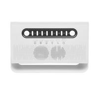 Koolenry Bluetooth Speaker Air Humidifier White Noise with7 Colorful Night Light RGB Colorful Flame Effect