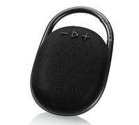 Koolenry Bluetooth Speaker Outdoor Portable Clip-on Speaker Bt Built-in Battery Waterproof Ip67 Mini Speaker Black