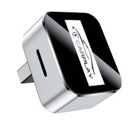 Koolenry Bluetooth+ WIFI USB Dongle Plug 2IN1 Wireless CarPlay Android Auto Adapter Play Mini Smart Box Converts Wired to Wireless