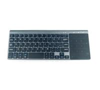 Koolenry Bluetooth Wireless Mini Keyboard with Numeric Touchpad for Notebook PC Smart TV Portable 59 Keys Wireless Mini Keyboard