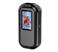 Koolenry Body Camera WiFi 1080P HD Portable with Screen Back Clip for Sports DV Handheld Cycling Recorder Law Enforcement VCR A