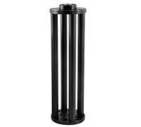 Koolenry Booster Section Tripod Equatorial Booster Section Tripod Equatorial for/Zhenwang Tc40 Astronomical Telescope Accessories Black