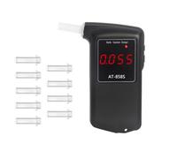 Koolenry Breathalyzer Portable Digital Breath Alcohol Tester Alcohol Tester Meter with 10pcs Mouthpieces Alcohol Tester