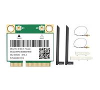 Koolenry BT5.4 WiFi7 Module BE200 8774Mbps WiFi7 Card Kit Mini-PCIE Tri Band 2.4G/5G/6Ghz Wireless Network Adapter for Win10/11