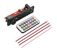 Koolenry Car Kit 12V DC 50W Amplifier Bluetooth 5.0 MP3 Player Decoder Board FM Radio TF USB 3.5mm AUX Module Receiver