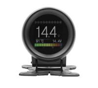 Koolenry Car OBD Speedometer Heads Up Display Digital Meter Mileage Water Temp Oil Pressure Time Distance Speed Gauge