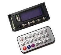 Koolenry Car Stereo Mono Sound MP3 Player Module Bluetooth Support SD USB LED Screen FM DC/AC 12V Car MP3 Decoding