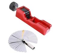 Koolenry Car Tool Spark Plug Gapping Tool with 32 Blade Steel Feeler Gauge Car Accessories Spark Plug Gapper