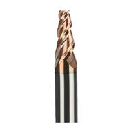 Koolenry Carbide Taper End Mill Shank Chamfer End Mills CNC Machining Cutter Angular Metal Router Bits