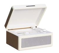 Koolenry CD Player Multifunctional Tray-Type BTCassette Record Player Audio Turntables USB Drive Playback Infrared Remote Control
