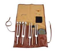 Koolenry Chakra Tuning Forks 128Hz, 136.1Hz, 256Hz, 384Hz forHealing,Sound Therapy,Keep Body