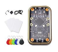 Koolenry Chameleon Ultra V2.0 RFID Smart Chip Reader NFC Duplicator+6XCUID 4XUID Keychain 125Khz 13.56Mhz Card Decode RFID Reader