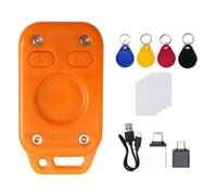 Koolenry Chameleon V2.0 RFID Emulator Restart RFID Smart Chip Reader +4xCUID 4xCUID Keychain 125Khz 13.56Mhz Card Decode RFID Reader