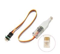 Koolenry Chip Download Burn Write Probe SOP8/WSON8/QDFN8 Chip Probe Flash Eeprom Chip Burner Cable Spacing 8.5