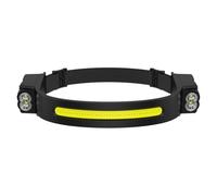 Koolenry COB LED Headlamp Induction HeadLamp Builtin Battery Rechargeable HeadFlashlight for Outdoor Camping Fishing Sensor Light 1 Battery