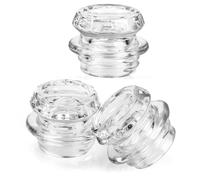 Koolenry Coffee Percolator Glass Top Replacement-Glass Percolator Top for, Percolators and More 3Pack