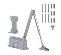 Koolenry Commercial Door Closers, Domestic Automatic Door Closers with Hold-Open Function, Adjustable Speed Door Closers