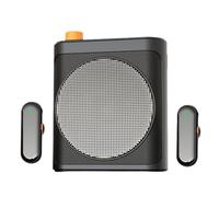 Koolenry Compact Portable Voice Amplifier with Mini Wireless Lavalier Microphone for Teachers, Tour Guides