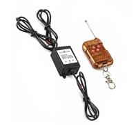 Koolenry Compact Remote Control for IR RGB Led Strip Light 16 Modes Auto Car LED Controller LED Strobe Wireless Remote Control DC12V Controller with 4Keys
