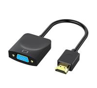 Koolenry -Compatible to VGA Adapter -Compatible Video Converter -Compatible to VGA Converter -Compatible to VGA HD Video Converter