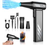 Koolenry Compressed Air Duster,Turbo-Fan-Pc Duster Electric Brushless 300000RPM-Air Duster Blower Portable Jet Turbo Fan