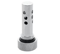 Koolenry Computer PC Water Cooler Fitting Water Cooling Tank Bubble Prevent Multifunction Hand Tighten for Computer Silver