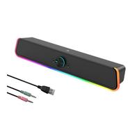 Koolenry Computer Subwoofer Desktop Speaker Wired High Volume Microphone Mobile Phone Audio Compatible