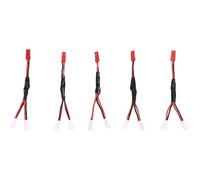 Koolenry Connector Wire Connector Cable Wire JST Plug Connector Female Male to 2 Way PH2.0