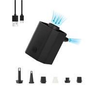 Koolenry Cordless Electric Pump Universal Travel Air Pump for Vacuum Storage Bag Portable for Compression Clothes Blanket Luggage