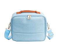 Koolenry Crossbody Digital Camera Case-Bag Portable DSLR Outdoor Digital Storage Bag for Camera for Outdoor Camping Travel Cosmetics Storage Blue