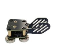 Koolenry CW Morse Key Portable Telegraph Key Paddle Magnetic for Radio Users CW Shortwave DIY PCB Radio Propeller Key Paddle