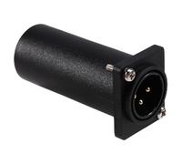 Koolenry D Series XLR to RJ45 Panel Mount Connector, 3-Pin Male to Female for DMX512 -CON Controller Operations
