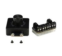 Koolenry DC 12V 24V 2Pin Wire Fan Speed Regulator Module Heat Dissipation Computer DIY Water Cooling Pump Step-Down Hub KF301-2Pin