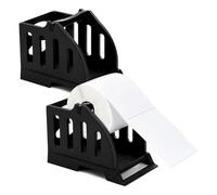 Koolenry Desktop Label Printer Accessory, 2 Pcs Label Roll Holder, for Rolls& Fan-Fold Labels, for Rolls Thermal Label Holder