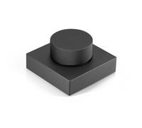 Koolenry Desktop Volume Knob Dual Mode Wired Bluetooth Knob Aluminum Alloy Knob Computer Gamer Gifts A