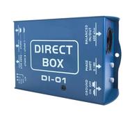 Koolenry DI Audio Isolator Unbalanced Signal Converter DI Effects Passive DI Box Direct Injection