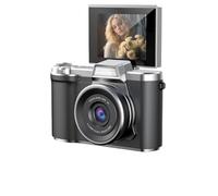 Koolenry Digital Camera 4K 48MP Autofocus Photography 2.8 Inch Video Camcorder Cam Retro CCD for Kids Students A