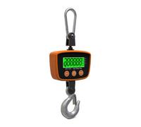 Koolenry Digital Crane Scale Industrial Hanging Scale Heavy Duty Hanging Hook Scales Weighing Tool forFarm, Fishing 300kg 50g