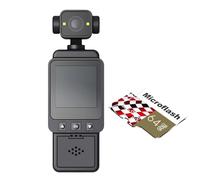 Koolenry Digital Video 1080P HD WIFI Camera 270° Rotatable Lens Outdoor Sports Camera Mini Handheld Law Enforcement Recorder 64G