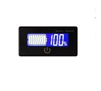 Koolenry Digital Voltmeter Tester DC 8-100V Li-Ion Lifepo4 Lead Acid Battery Capacity Indicator Temperature Monitor 12V 24V 48V