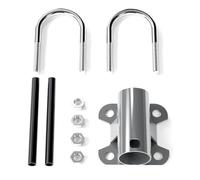 Koolenry Dish Holder Roof Yacht Hoop Adapter Mount Mount Pipe Adapter Camping Hoop Adapter Mount Mount Pipe Adapter