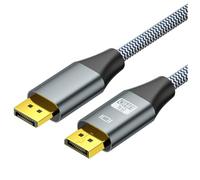 Koolenry Displayport Cable DisplayPort 1.4 Cable 8K 60Hz Displayport Cable Video Audio Cable 3 Meter