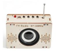 Koolenry DIY FM Radio Model Kids DIY Science Toys Educational Scientific Experiment Kit A-40A