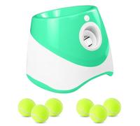 Koolenry Dog Tennis Ball Launcher Dogs Chase Automatic Toys Interactive Fun Machine Catapult Throw Green