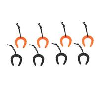 Koolenry Door Stopper Wedge,First Responder Door Stops for Police & Firefighter Door Stoppers & Wedges 4 Black & 4 Orange