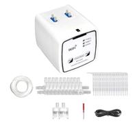 Koolenry Double Pump Timed Automatic Drip Irrigation System WiFi Intelligent Watering Device APP Controlled for Garden Flowers