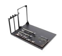 Koolenry Dual Card Slot SlimSAS Card External GPU Dock PCIe4.0 Laptop to External Video Graphics Card PCIe4.0 X16 to 8654 Adapter