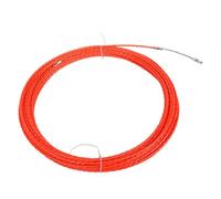 Koolenry Duct Rodder Fish Tape Trefoil Thread 4.5mmx 30m Electrical Cable Puller Rod Wire Rod Hrough Wall Threader