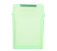 Koolenry Dustproof Green Plastic Case for Portable 2.5-Inch HDD SSD, Ensuring Moisture Protection